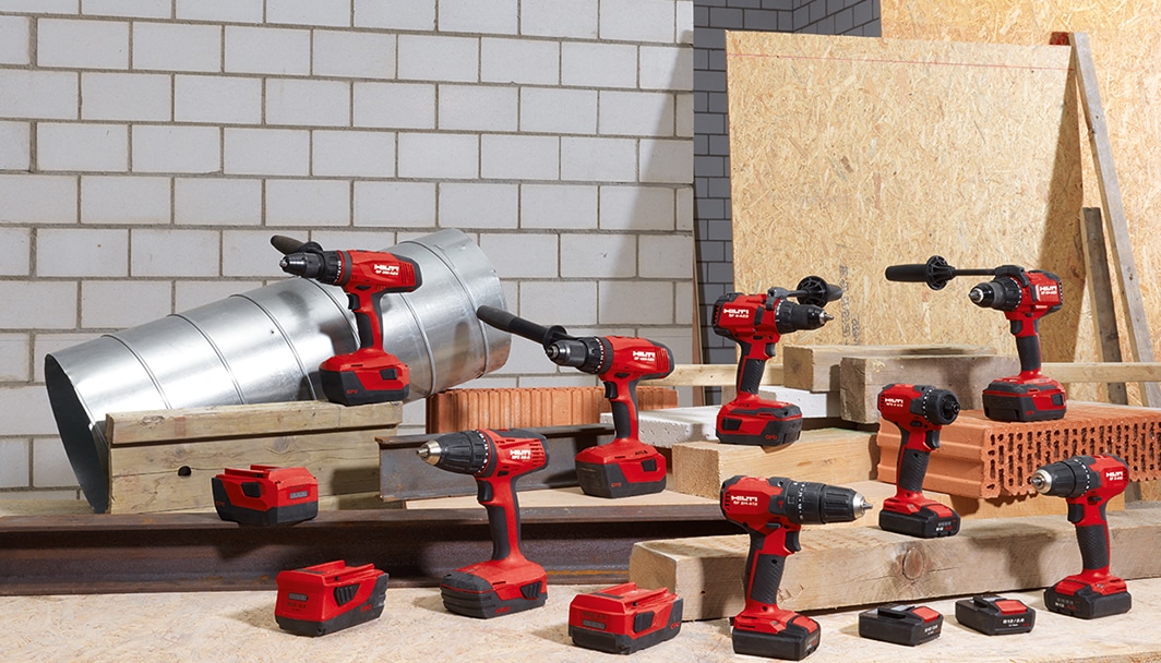 Cordless Drill Drivers and Hammer Drills Hilti Ireland