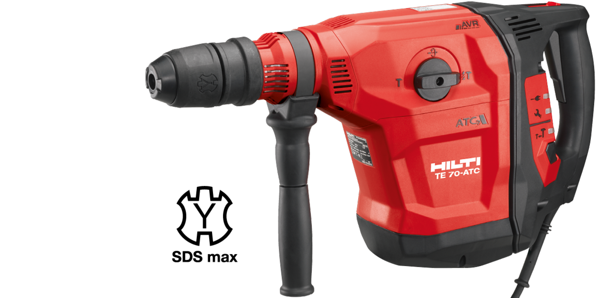Red Hilti hammer Drill TE70-ATC.