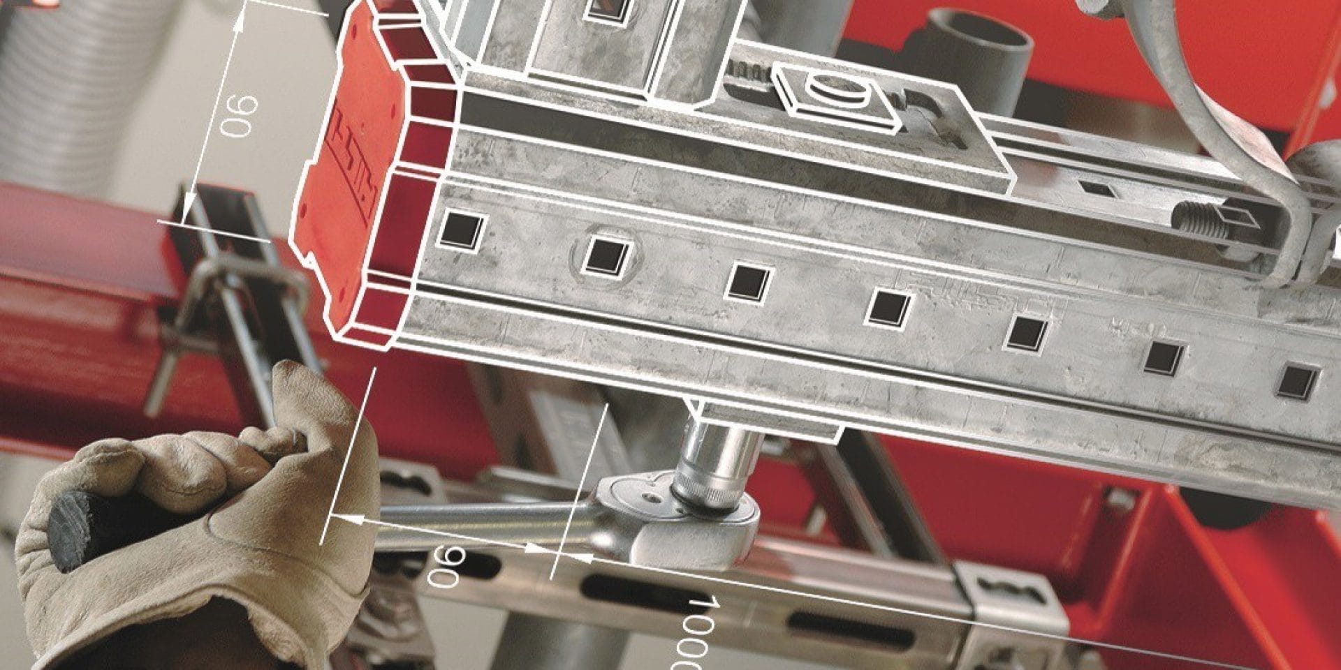 Hilti PROFIS Installation software for modular support systems