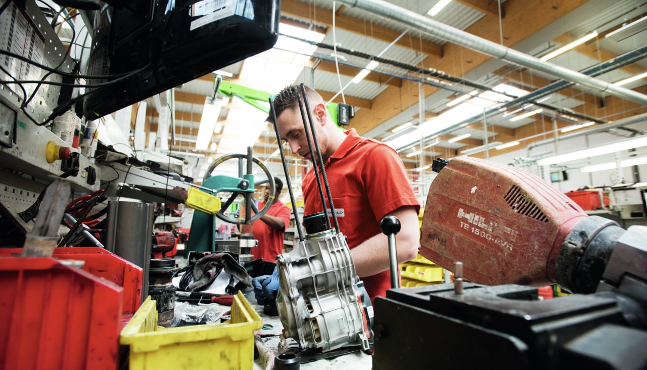 RIPARAZIONE ATTREZZI HILTI