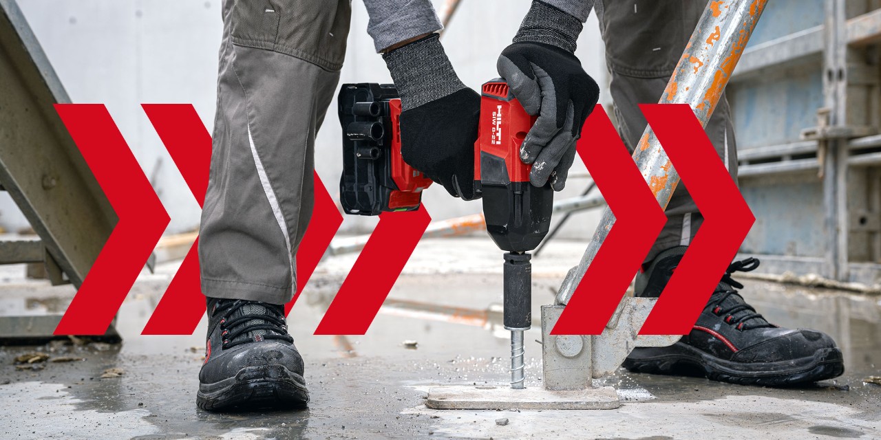 Hilti Nuron SIW 8-22 in use
