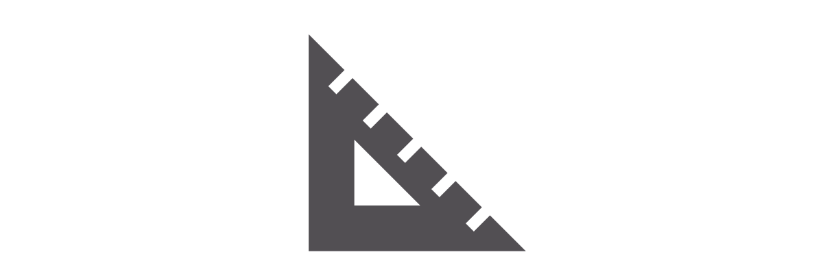 Icon of a ruler.