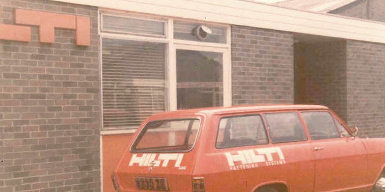 Historical Hilti car.
