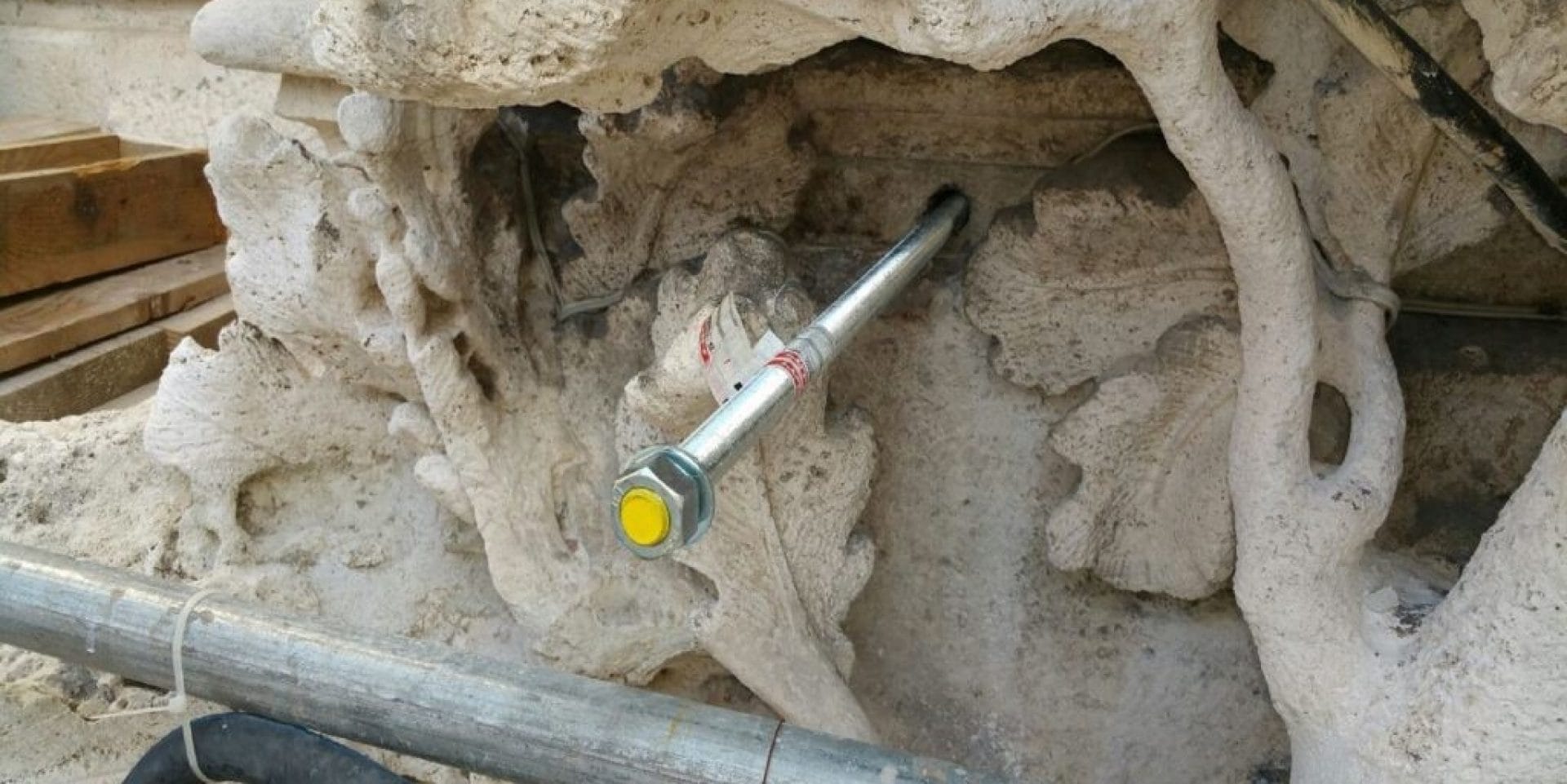 Hilti jobsite reference trevi fountain Rome Italy