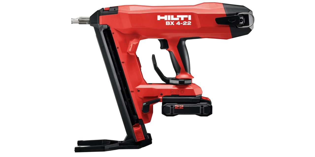 BX 4-22 cordless concrete nailer (M&E edition).