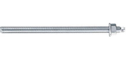 Close up of Hilti anchor fixing.