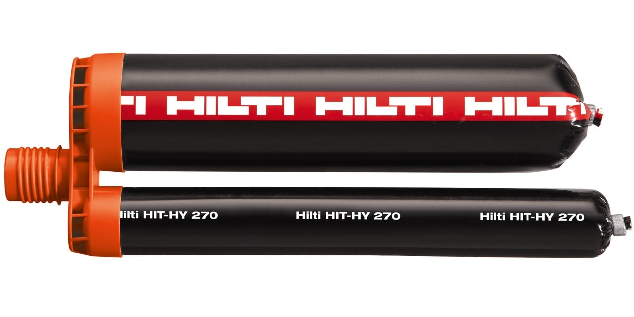 Hilti HIT-HY 270 Adhesive Anchor close up.