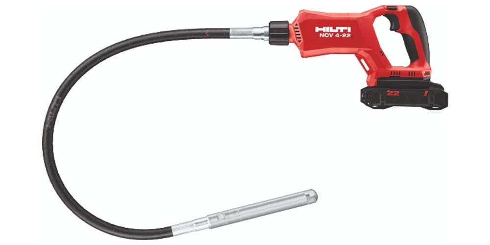 HILTI NURON Concrete poker close up.