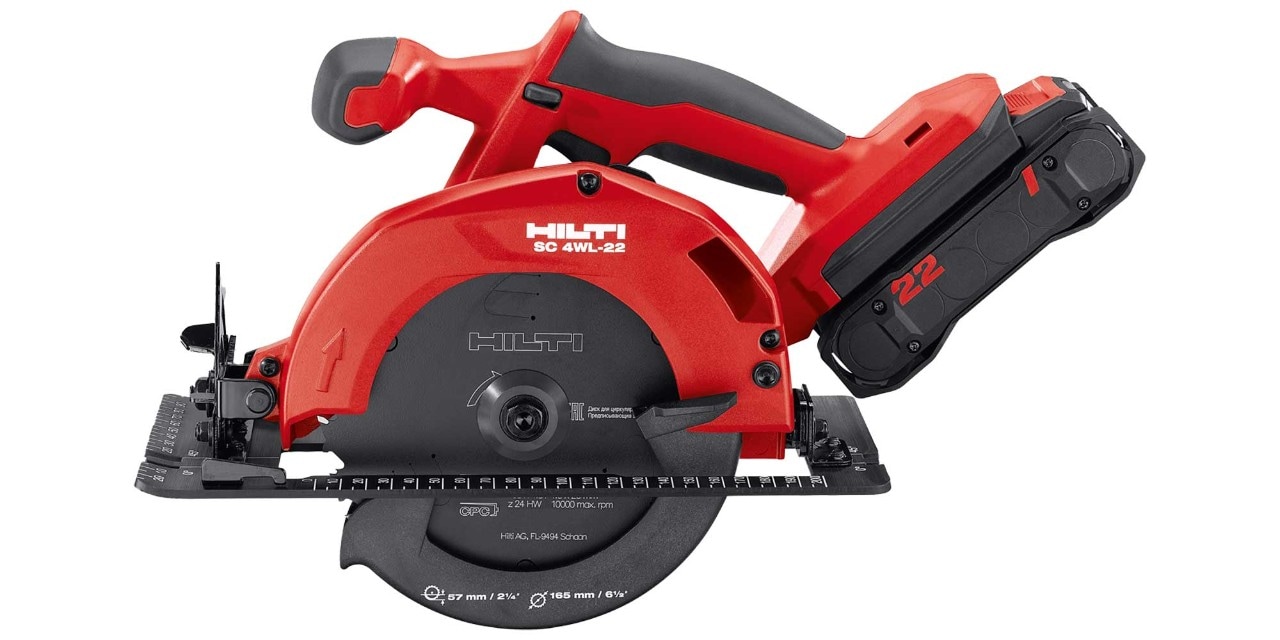 HILTI NURON CIRCULAR SAW close up.