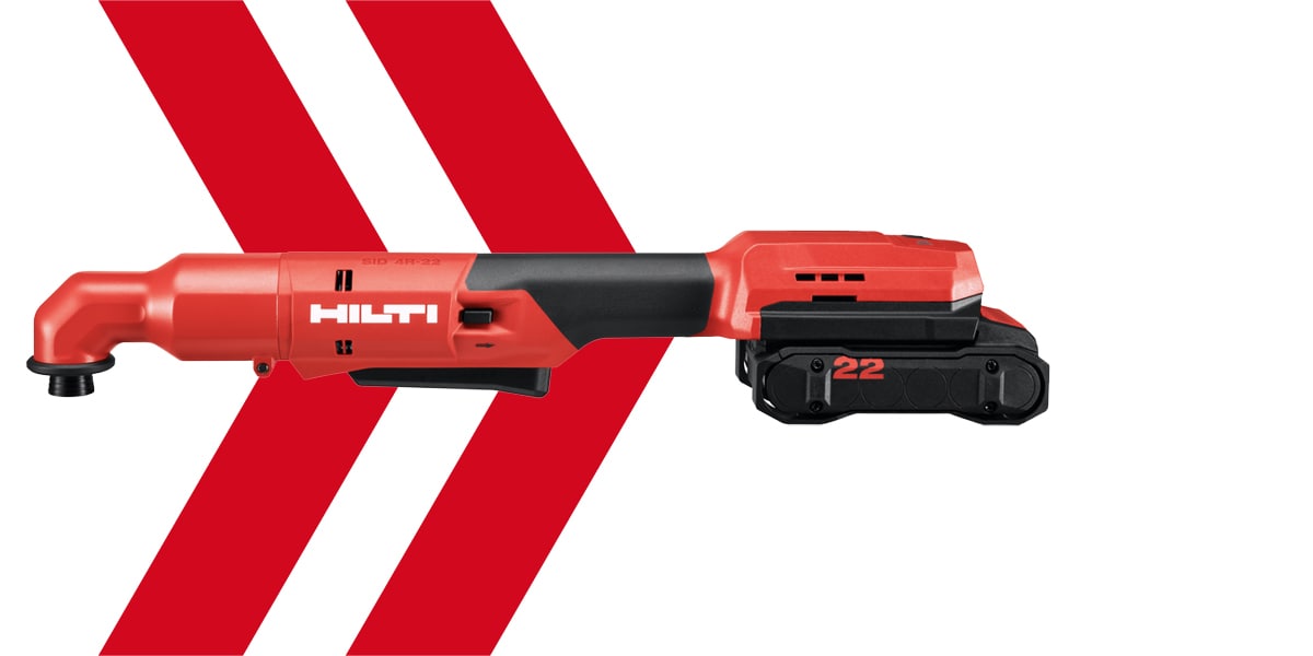 SID 4R-22 Right-angle impact driver on display