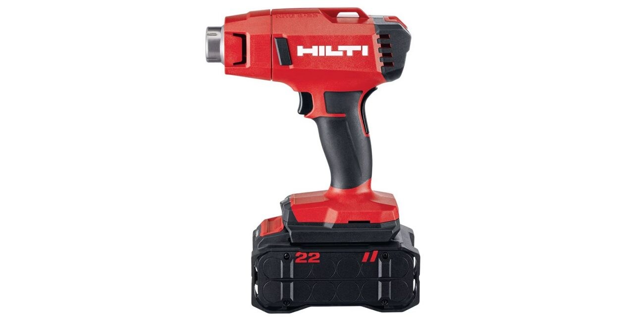 NHG 6-22 Cordless heat gun on display