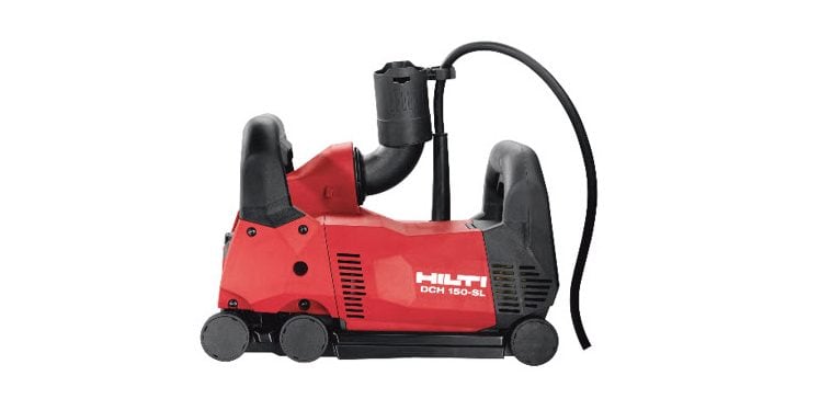Hilti Nuron DCH 150-SL Wall Chaser close up. 