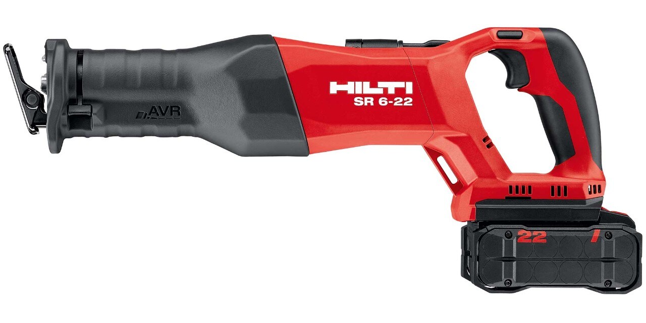 NURON SR 6-22 recipricating saw on display