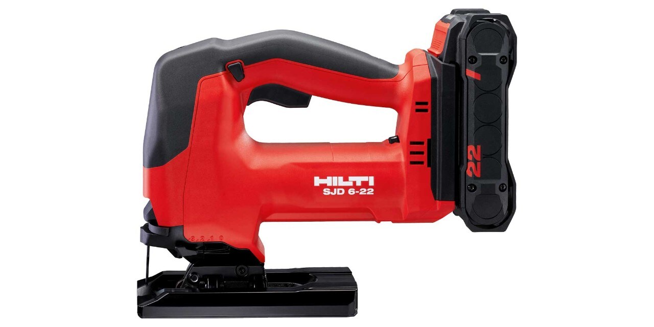 NURON SJD 6-22 cordless jigsaw on display