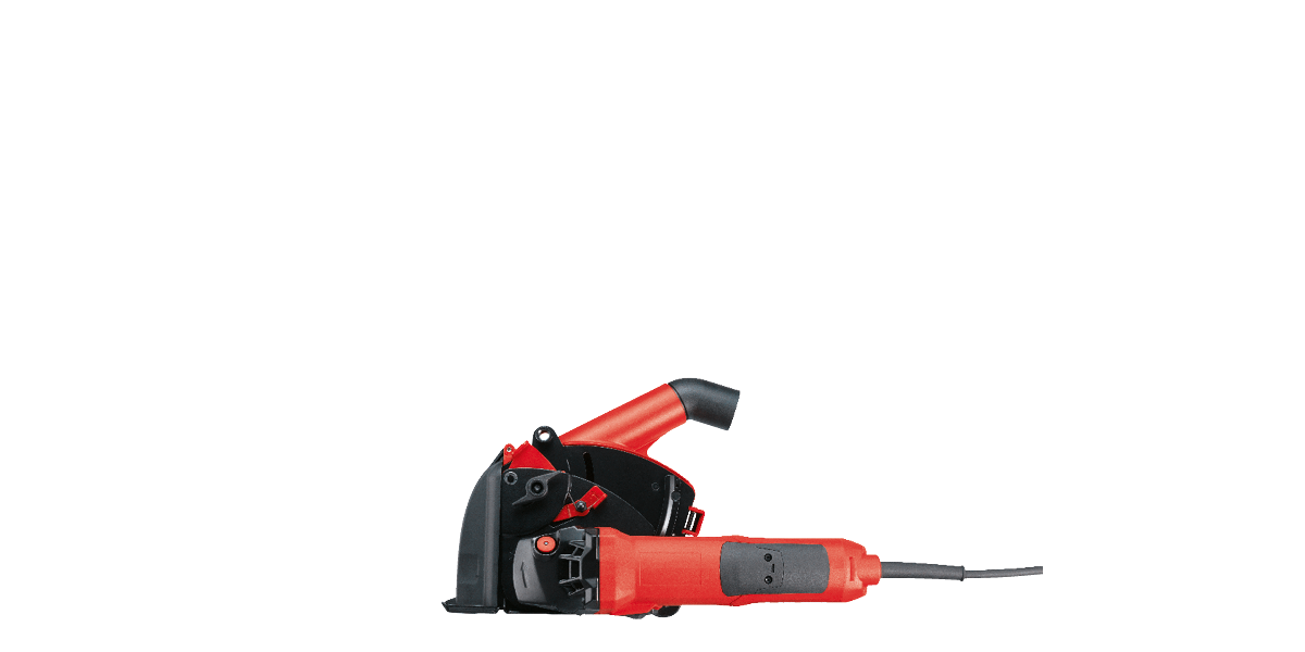 Hilti Nuron AG 125-19SE Angle grinder close up.