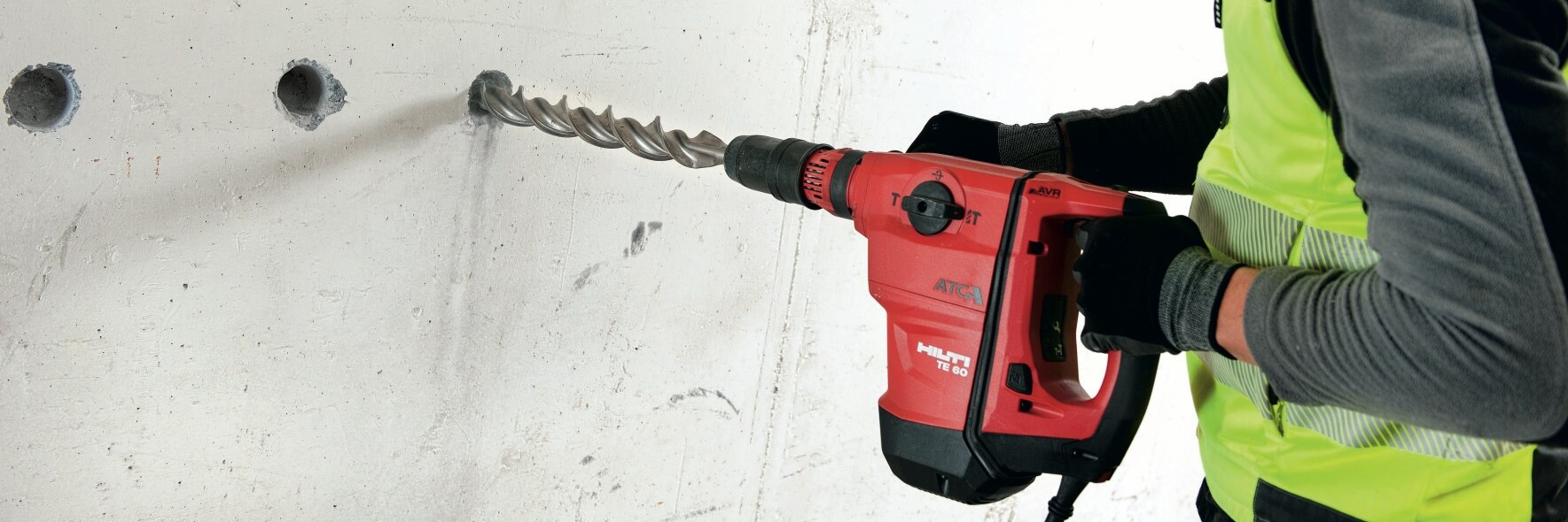 Hilti TE-YX drill bits for concrete drilling