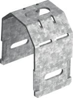 Flat washer DIN 125 M10 HDG Hot-dip galvanised (HDG) connector for fastening M12 (1/2) and M20 (3/4) threaded rods to MI girders