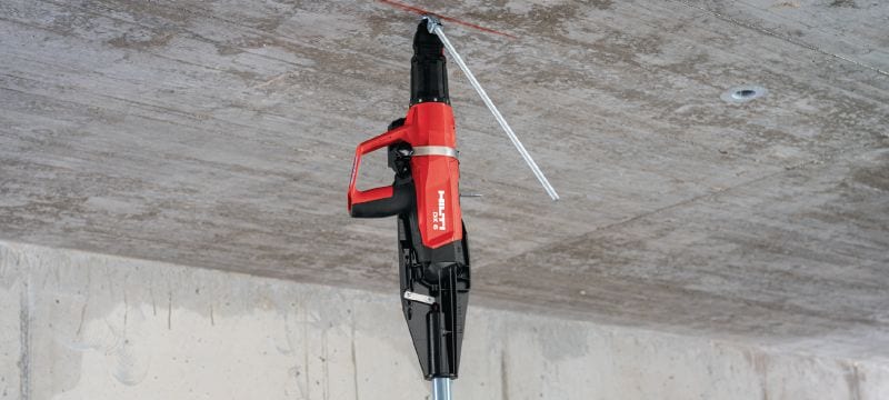 DX 6 Powder-actuated tool kit Fully automatic powder-actuated fastening tool – wall and formwork kit Applications 1