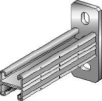 MQK-21 D Double bracket Galvanised double bracket for medium-duty indoor applications