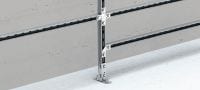 MM-AF-90 Galvanised 90-degree flat angle for connecting multiple MM strut channels Applications 1