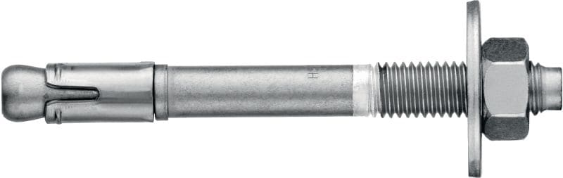HST2-R BW Wedge anchor High-performance wedge anchor for everyday static loads in cracked concrete (A4 stainless steel, big washer)