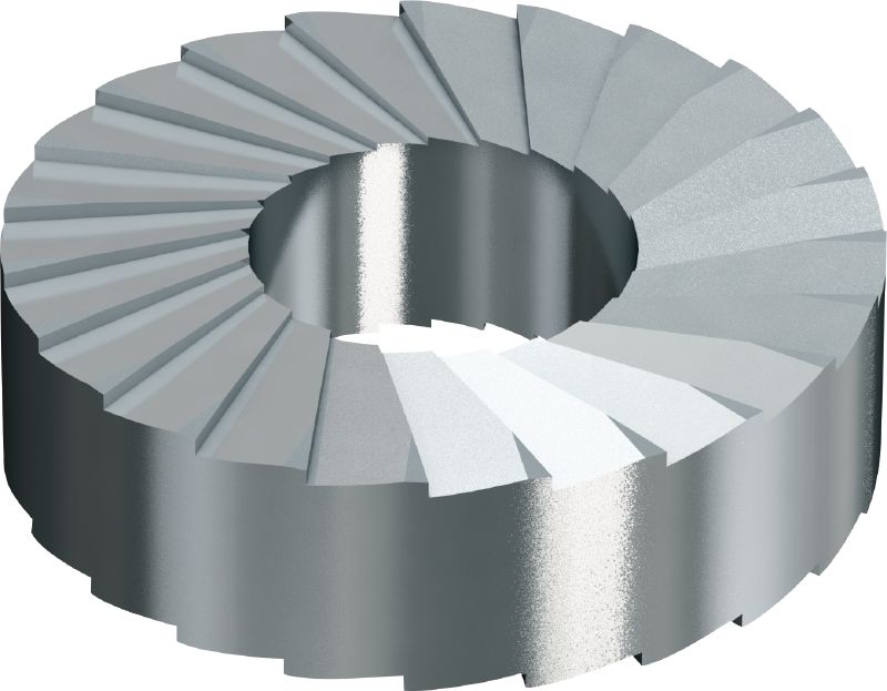 MT-FTR-GSW Washer Serrated washer with increased resistance to gradual loosening