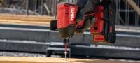 Nuron SID 6-22 Cordless impact driver Power-class cordless impact driver with high-speed brushless motor and precise handling to help you save time on high-volume fastening jobs (Nuron battery platform) Applications 5