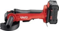 Nuron AG 5D-22 Cordless angle grinder (125 mm) Cordless brushless angle grinder with dead man's switch for everyday cutting and grinding with discs up to 125 mm (Nuron battery platform)