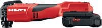 Cordless oscillating multitool SMT 6-22 Powerful cordless multitool with a StarlockMax interface, AVR and an oscillating angle of 4°
