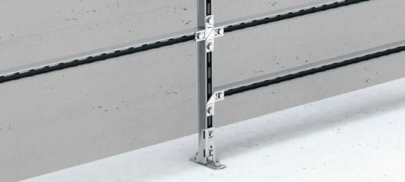 MM-AF-90 Galvanised 90-degree flat angle for connecting multiple MM strut channels Applications 1