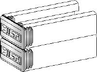 MEK Channel end cap