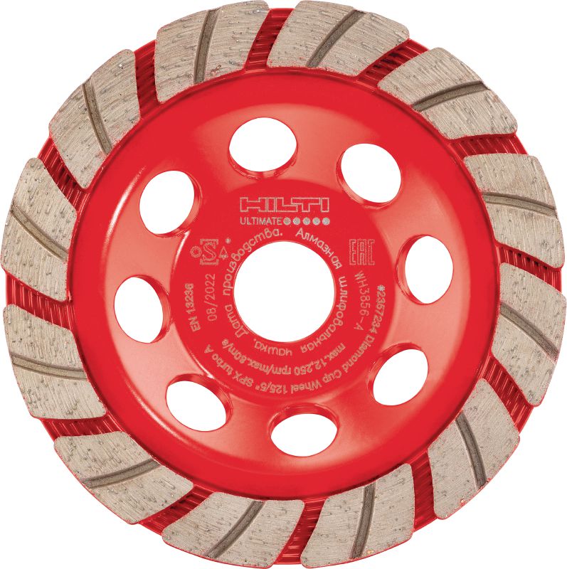 SPX Turbo A Diamond grinding cup wheel Ultimate diamond cup wheel for highly efficient and scratch-free grinding of concrete, screed and natural stone