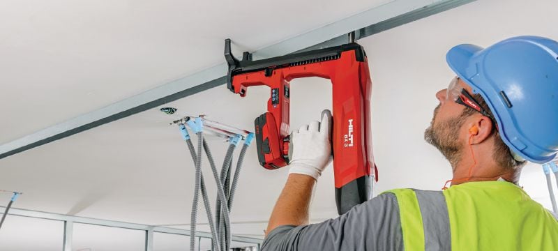 BX 3-L (02) Fastening tool 22V cordless nailer for interior finishing applications Applications 1