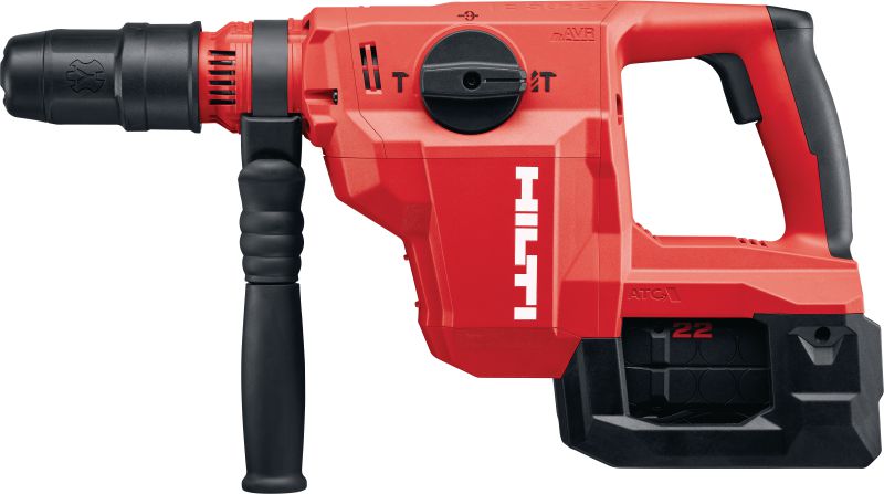 TE 50-22 Cordless Rotary Hammer Ultimate-class cordless rotary hammer drill with lighter weight, more power and less vibration for drilling and chiselling in concrete