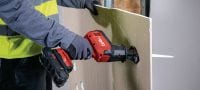 Nuron SR 4-22 One-handed reciprocating saw Compact and light cordless one-handed brushless reciprocating saw for everyday demolition and fast, precise cutting (Nuron battery platform) Applications 3