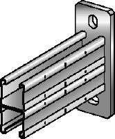 MQK-41 D Double bracket Galvanised double bracket for medium-duty applications