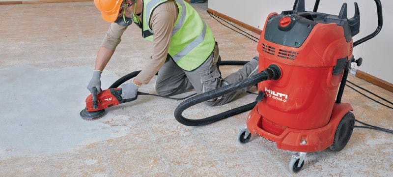 VC 60M-X High-suction construction vacuum Universal, powerful vacuum cleaner with the highest suction capacity for heavy dust applications - M class Applications 1
