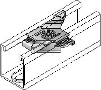 MM-WN Galvanised wing nut for connecting modular support system components to MM strut channels