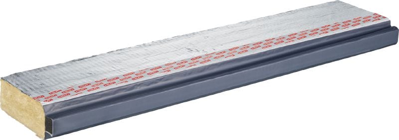 CP 674 NV Fire cavity barrier (non-ventilated) Pre-formed intumescent fire cavity barrier for non-ventilated façades