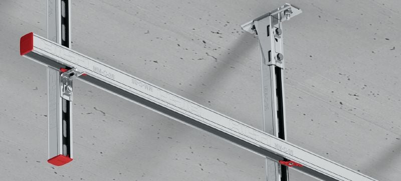MM-AH-90 Galvanised 90-degree angle for connecting multiple MM strut channels Applications 1