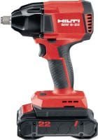 Nuron SIW 6-22 ½” Cordless impact wrench Power-class cordless impact wrench with 1/2 friction ring anvil for a wide range of concrete anchoring and steel or wood bolting (Nuron battery platform)