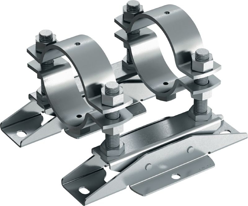 MFP-CLD-I Fixed point compact (sound insulated) Galvanised compact fixed point with sound insulation for light-duty applications up to 8 kN