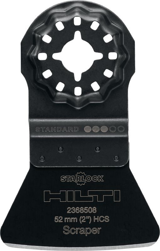 Multitool scraper High carbon steel (HCS) scraper blade attachment for the oscillating multitool, for scraping paint or glue