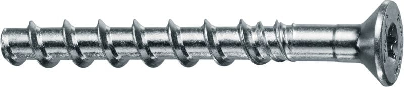 HUS4-C Screw anchor Ultimate-performance screw anchor for fast and economical fastening to concrete (carbon steel, countersunk head)