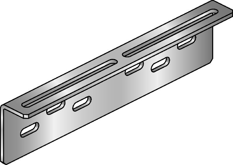 MIC-UB Connector Hot-dip galvanised (HDG) connector for fastening U-bolts to MI girders with greater adjustability