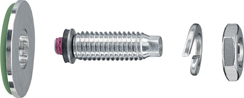 S-BT-ER HC Screw-in stud Threaded screw-in stud (stainless steel, metric thread) for electrical connections on steel in highly corrosive environments, recommended maximal cross section of connected cable 120 mm²