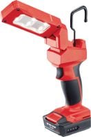 SL 2-A12 LED work light Cordless 12V LED task light with flexible head for illuminating confined and medium-sized work areas