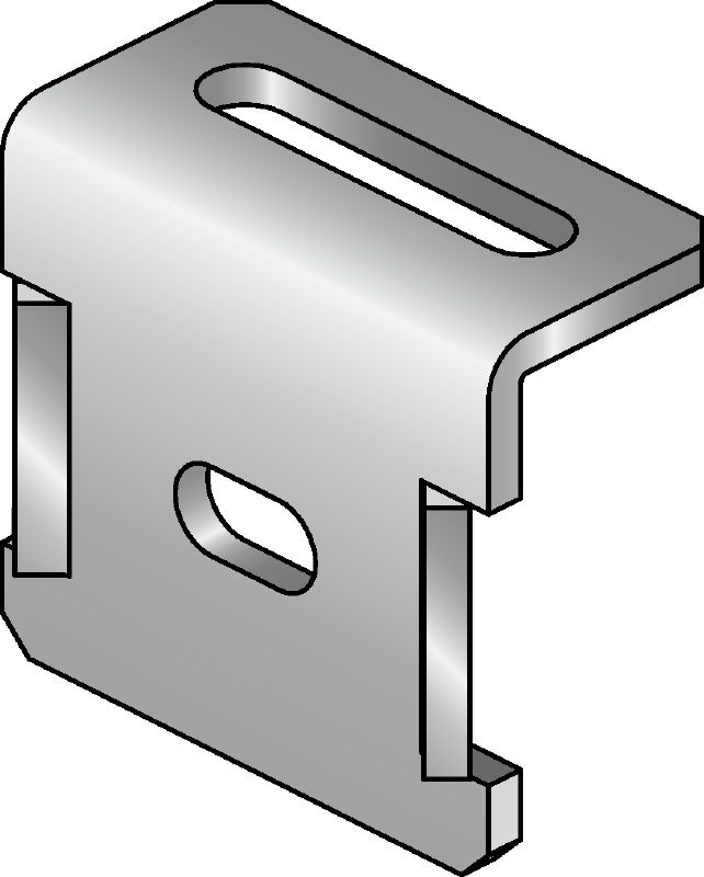 MIC-UB Connector Hot-dip galvanised (HDG) connector for fastening U-bolts to MI girders
