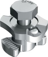 MQN-R Channel connector Stainless steel (A4) channel connector for joining any elements with a butterfly opening