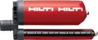 HIT-HY 200-A V3 Adhesive anchor Ultimate-performance injection mortar - fast-cure adhesive anchor approved for structural base plate anchoring and post-installed rebar connections in concrete